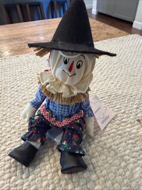 Madame Alexander Black, Cream & Blue Scarecrow Doll